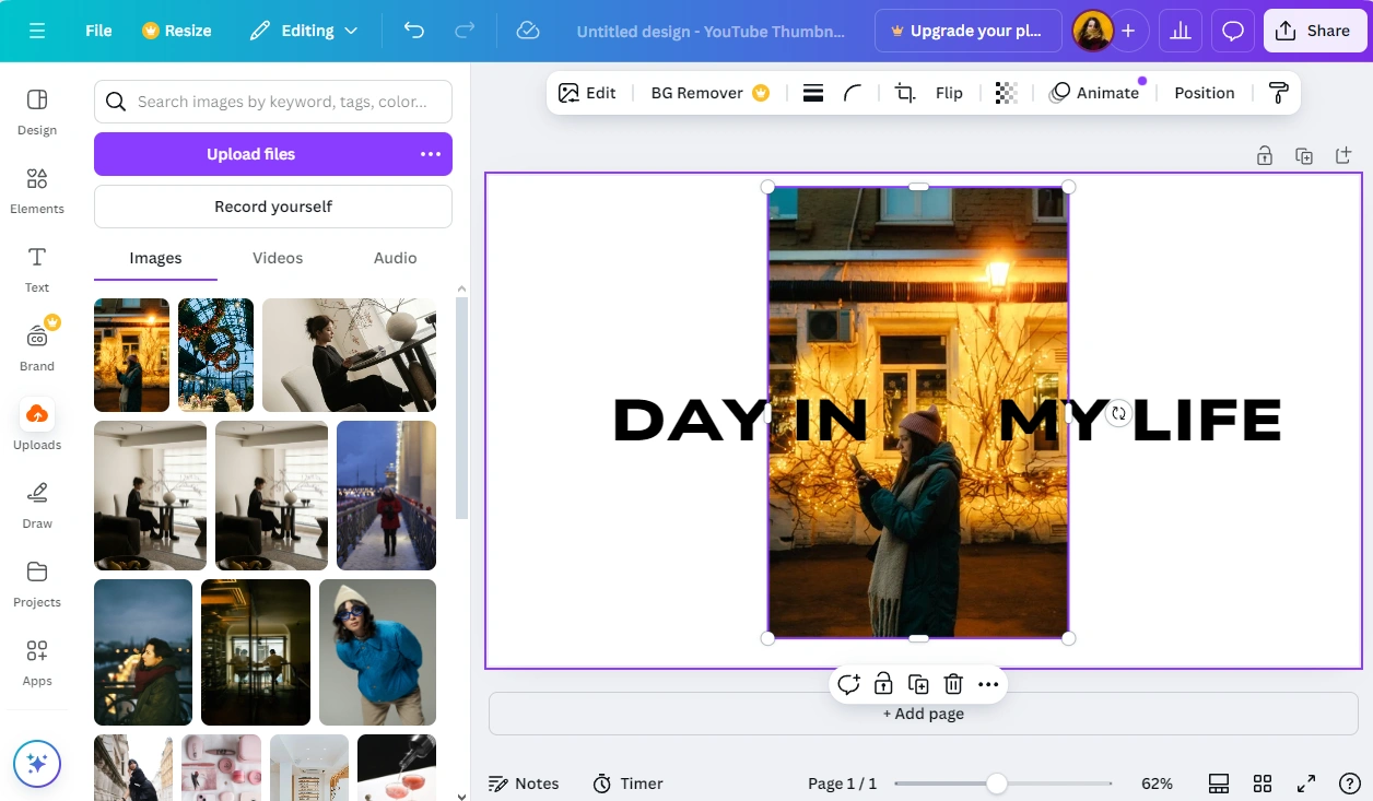 How to Crop an Image in Canva And Use It in a Design 