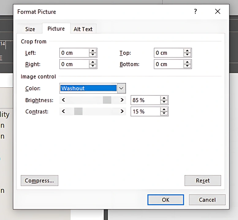 como inserir marca d'água excel