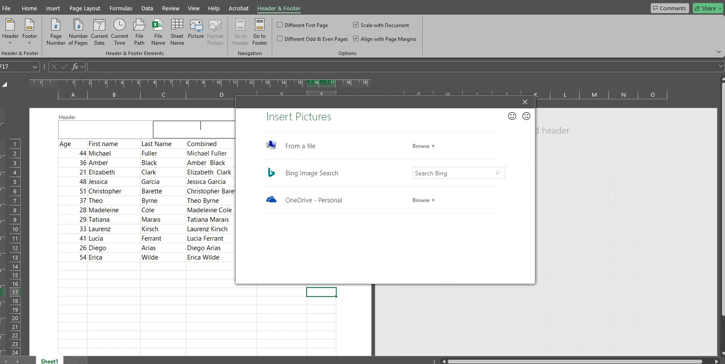 como inserir marca d'água no excel