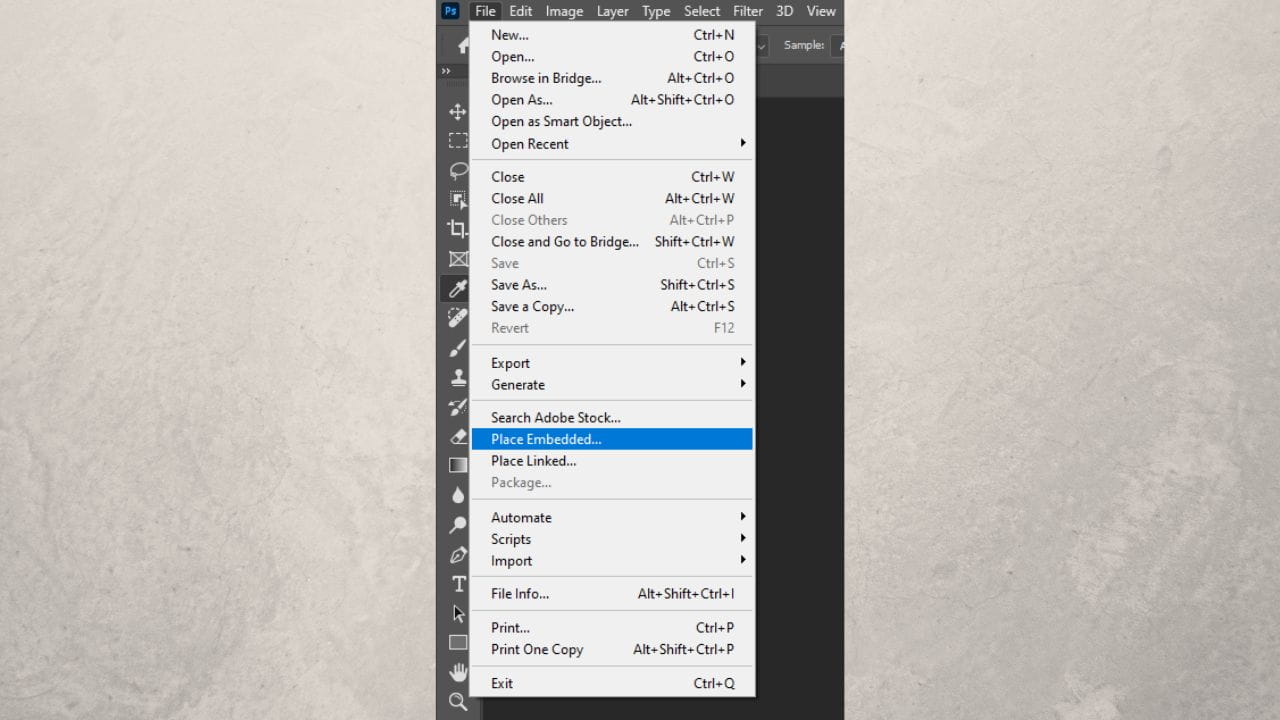 how to add watermark in photoshop